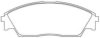 AISIN ASN-2003 Brake Pad Set, disc brake